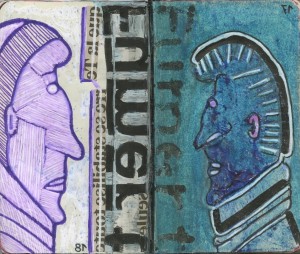 agenda dessiné : 18 et 17 août 2018