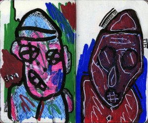 agenda dessiné : 18 et 17 avril 2018