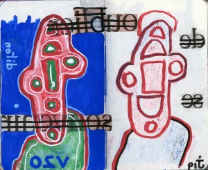 agenda dessiné : 20 et 19 avril 2018