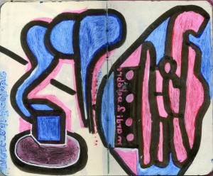 agenda dessiné : 3 et 2 octobre 2018