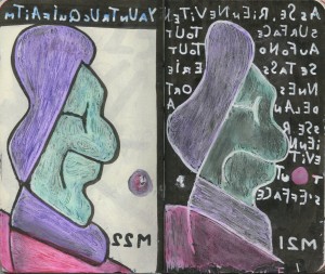 agenda dessiné : 22 et 21 août 2018