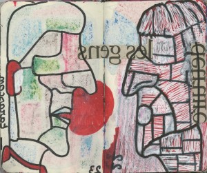 agenda dessiné : 23 et 22 juillet 2018