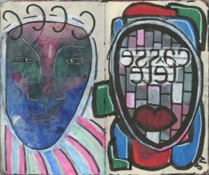 agenda dessiné : 25 et 24 juillet 2018