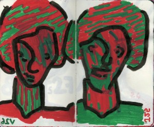 agenda dessiné : 26 et 25 janvier 2018