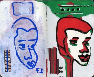 agenda dessiné : 27 et 26 mars 2018