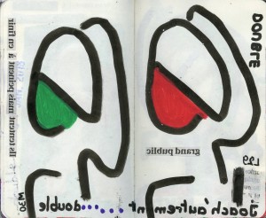 agenda dessiné : 30 et 29 janvier 2018