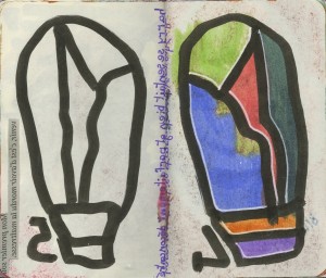 agenda dessiné : 5 et 4 septembre 2018