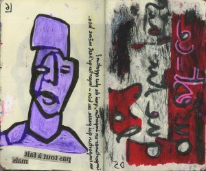 agenda dessiné : 6 et 5 août 2018