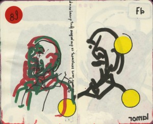 agenda dessiné : 8 et 7 janvier 2018