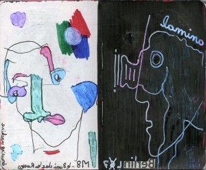 agenda dessiné : 8 et 7 mai 2018