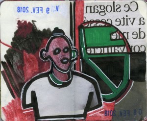 agenda dessiné : 9 et 8 février 2018