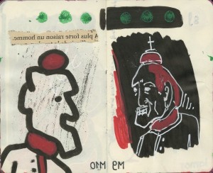 agenda dessiné : 10 et 9 janvier 2018