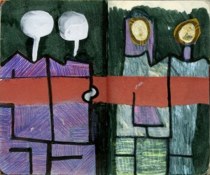 agenda dessiné : 2 et 1 décembre 2019