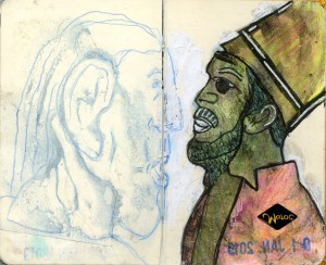 agenda dessiné : 2 et 1 janvier 2019