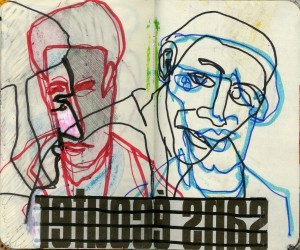 agenda dessiné : 14 et 13 décembre 2019