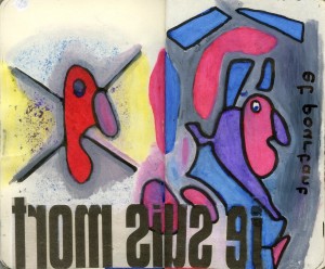 agenda dessiné : 14 et 13 mai 2019