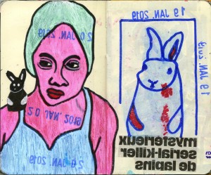 agenda dessiné : 20 et 19 janvier 2019