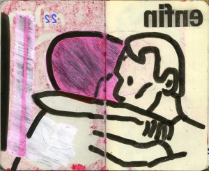 agenda dessiné : 22 et 21 janvier 2019