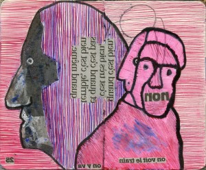 agenda dessiné : 25 et 24 février 2019