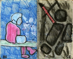 agenda dessiné : 28 et 27 janvier 2019