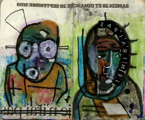 agenda dessiné : 29 et 28 septembre 2019