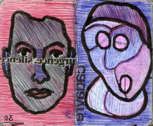 agenda dessiné : 30 et 29 avril 2019