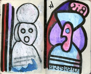 agenda dessiné : 5 et 4 juillet 2019