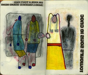 agenda dessiné : 6 et 5 décembre 2019