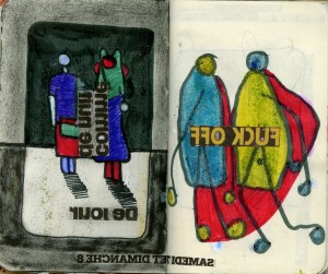 agenda dessiné : 8 et 7 décembre 2019